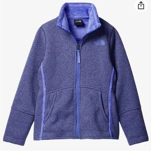 The North Face Purple Banderitas Full-Zip Jacket Girl's Size Large